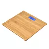 Jata HBAS1489 balança de casa de banho eletrónica, 180 kg, graduação de 100 g, plataforma de bambu prensado, ecrã LCD