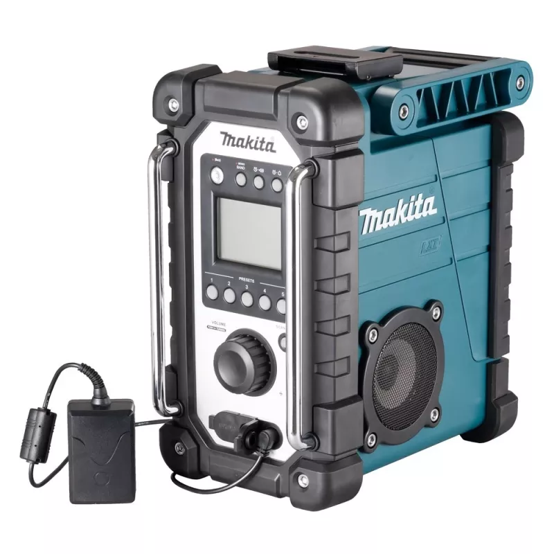 Rádio de obra Makita DMR116 Digital AM FM 3,5W turquesa