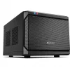Sharkoon QB One Preto - Midi/Minitower ITX, Mini-ITX 3,5 - Fonte de alimentação para PC/Servidor Arrefecedor - USB, USB 2.0, USB 3.0