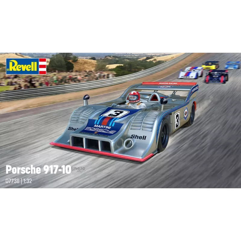 Revell 07738 Porsche 917/10 kit de montagem de automóvel, 1:32