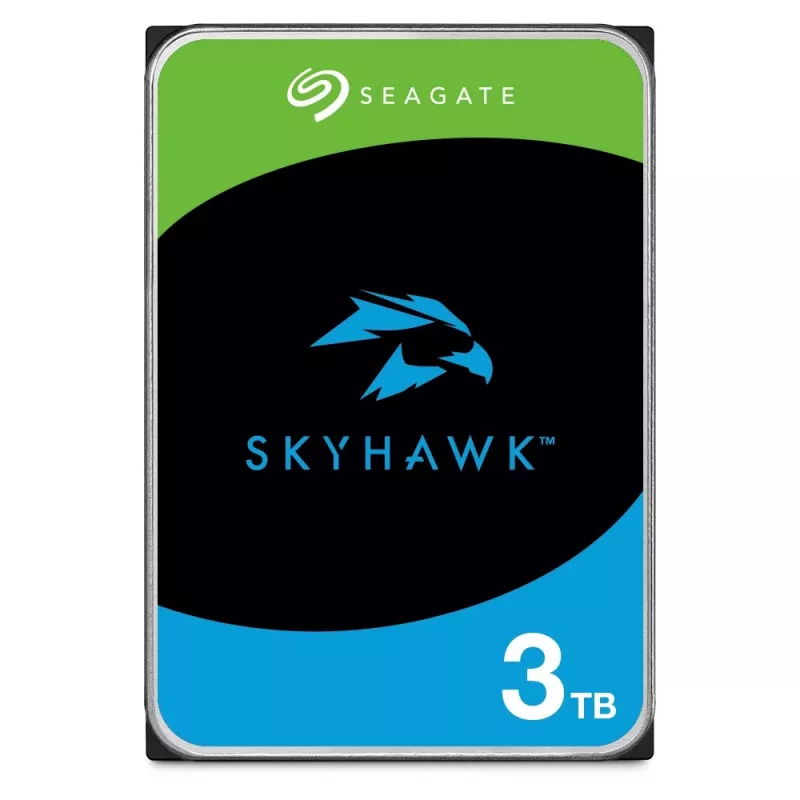 Seagate SkyHawk ST3000VX015 disco rígido interno 3 TB 256 MB 3,5 polegadas Serial ATA III