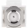 Goobay 79938 - Plano - branco - ficha F - conector fêmea - conector fêmea - plástico (79938)