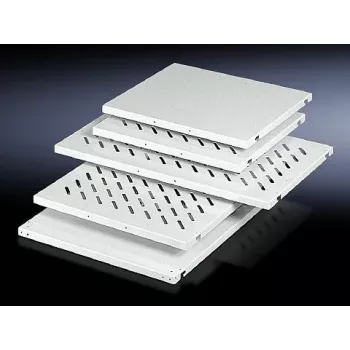 Prateleira de rack Rittal DK 7184.035 — aço, cinzento