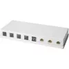 LOGILINK- Caixa de superfície Keystone 8 portas UTP, branco, sem equipamento (NK4035)
