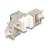 Módulo Keystone DeLOCK 88116 plano verde RJ-45 10 unid.