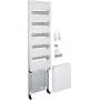 Quadro de distribuição Hager ZU37VT5APZ2 1050mm 5 filas 1 campo c/ APZ