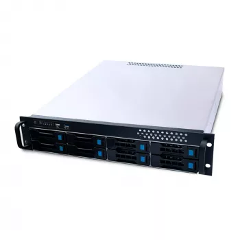 FANTEC SRC-2080X07-12G/6G (2023), 2HE 48,30cm (19)-caixa de armazenamento, sem fonte de alimentação (1670)