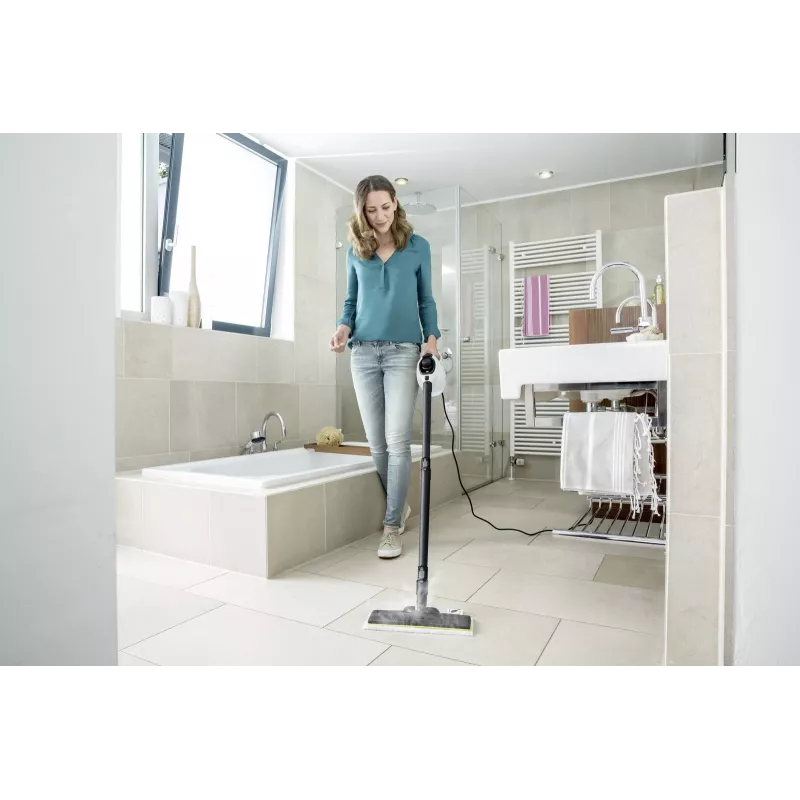 Kärcher SC 1 EasyFix Limpador a vapor portátil 1200 W Preto, Branco