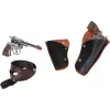 Conjunto de pistolas de brinquedo Pulio 155148/0 — 2 revólveres com cinto