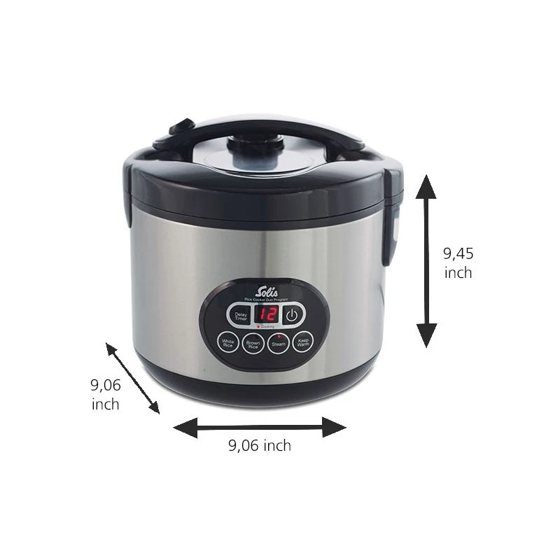 Panela de arroz Solis 979.30 1,2 L 500 W Aço inoxidável