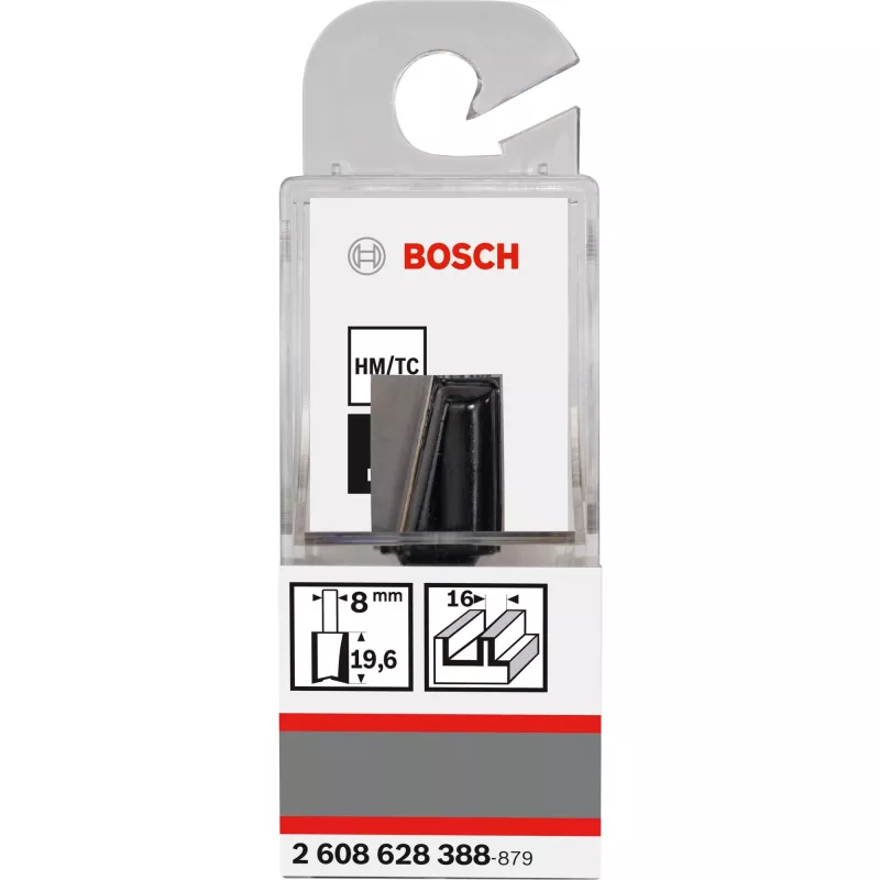 Bosch 2 608 628 388 Fresa, Fresa de ranhurar 1 unid.