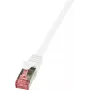 Cabo de rede LogiLink 50 m Cat.6 RJ-45 S/FTP branco