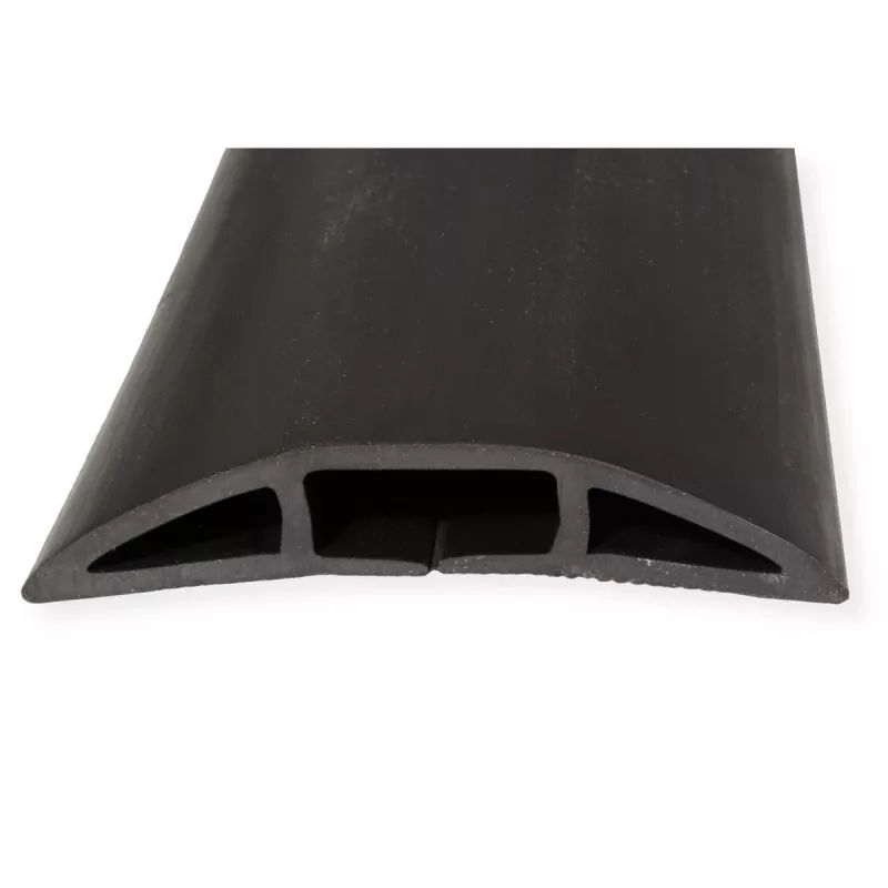 Calha de cabos ROLINE TPE Flex, 60 mm, preto, 1,8 m (19.08.3105)