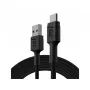Cabo USB Green Cell KABGC22 USB 2.0 1,2 m USB A USB C preto