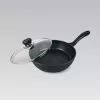 Frigideira Maestro MR-1205-28 com tampa, 28 cm, preta