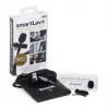 Microfone lavalier RØDE smartLav+ — com fios, omnidirecional, 3,5 mm, 20–20.000 Hz, sensibilidade -35 dB, 2 unid., estojo de transporte