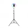 Havit ST7026 Tripé com anel de luz RGB preto 3 pernas altura máx. 2,1 m