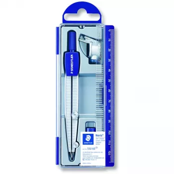 Compasso Staedtler 550 60 azul prateado