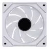 Ventoinha para caixa de computador Lian Li Uni Fan 12RSLIN3W 120 mm branca, 12 V, 0,2–2100 rpm, 2,66 mmH2O, FDB