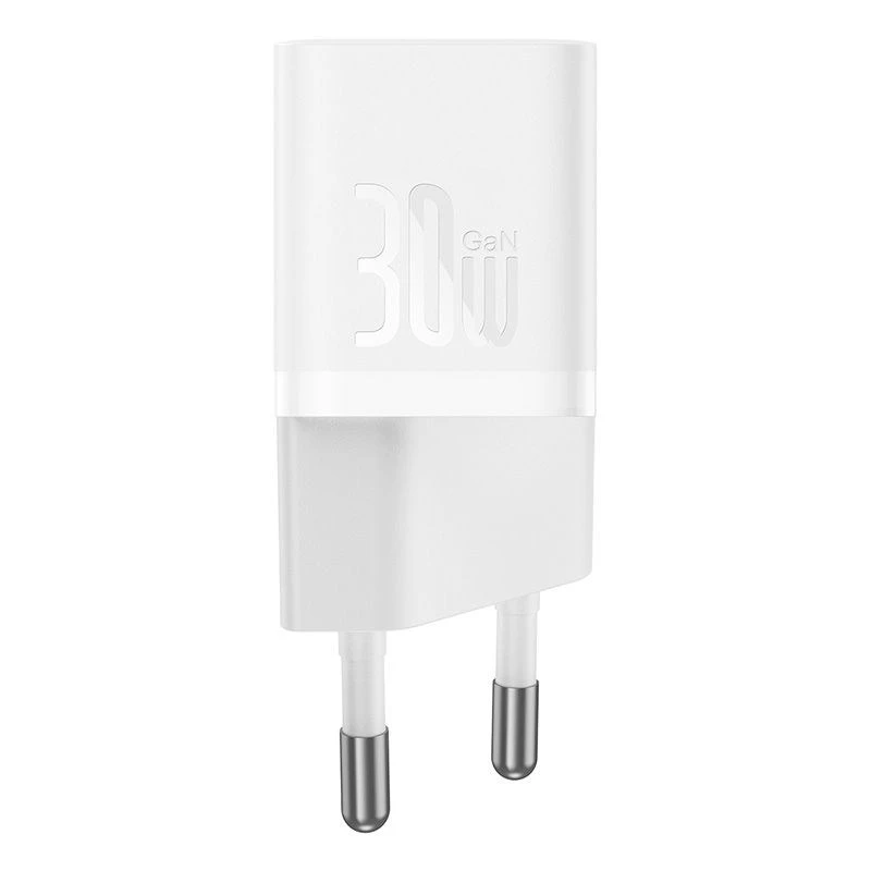 Carregador de parede Baseus P10110902213-01 USB-C GaN5 mini 30W branco