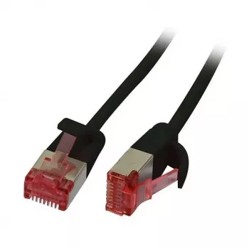 Synergy 21 Cabo de rede RJ45 CAT6 250MHz 7,5m preto U/FTP Slimline redondo Ø 3,6mm – Cabo – Rede