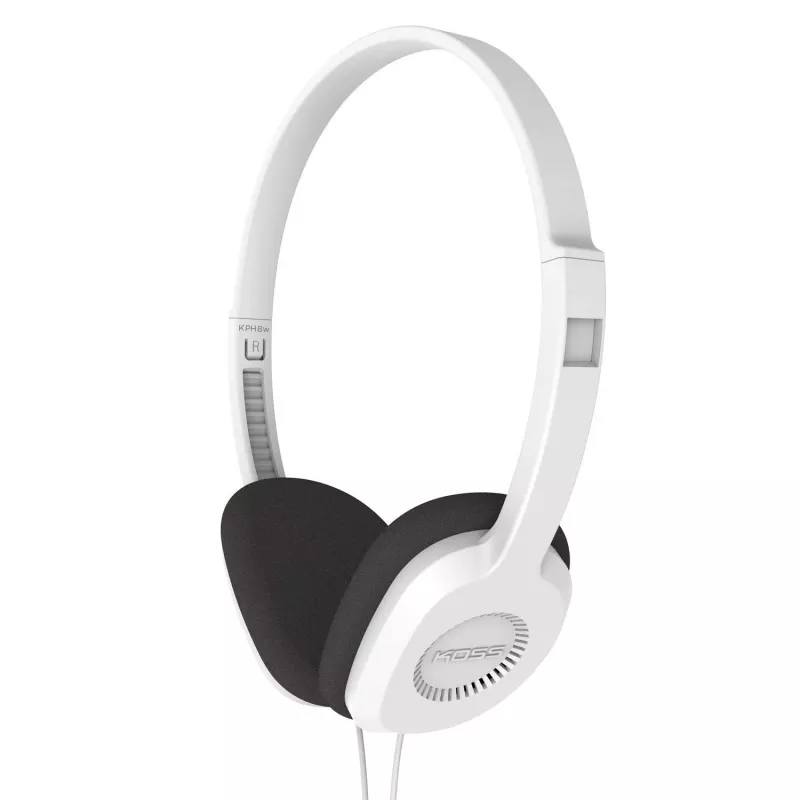 Koss | Auscultadores | KPH8w | Com fio | On-ear | Branco