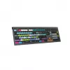 Teclado Logickeyboard Avid Media Composer Astra 2 universal USB QWERTY alemão cinzento