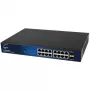 Switch PoE Gigabit ALLNET 18 portas ALL-SG8018P — 16 portas PoE + 2 uplink, Gigabit Ethernet