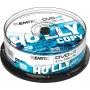Disco ótico DVD+R EMTEC ECOVPR472516CB 4,7 GB 16×, spindle 25 unid.