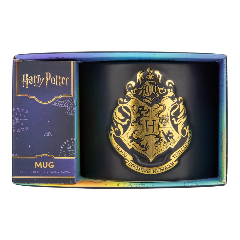 Paladone Hogwarts Crest caneca em relevo