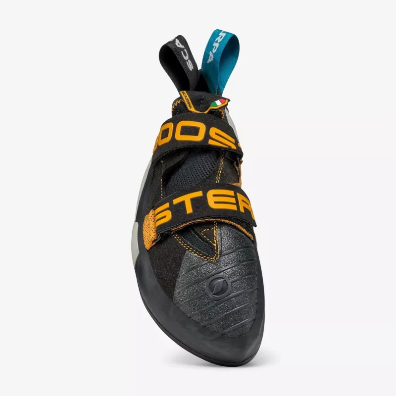 Sapatos SCARPA Booster-preto-laranja-43,5