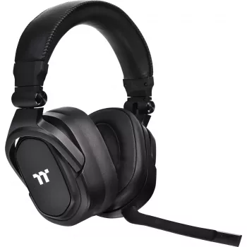 Tt eSPORTS Argent H5 - Headset - Over-Ear - com fios - ficha de 3,5 mm - preto (GHT-THF-ANECBK-30)
