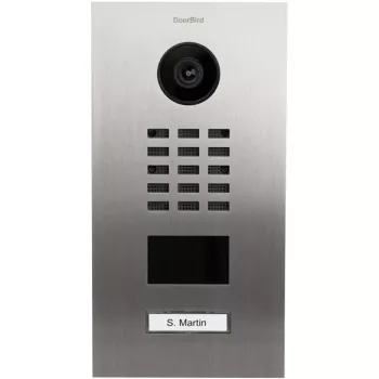 Videoporteiro DoorBird D2101V Aço inoxidável (423870055)