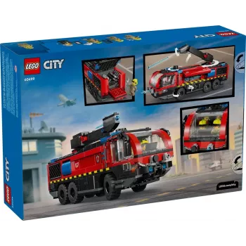 LEGO CITY 60499 Veículo de bombeiros do aeroporto