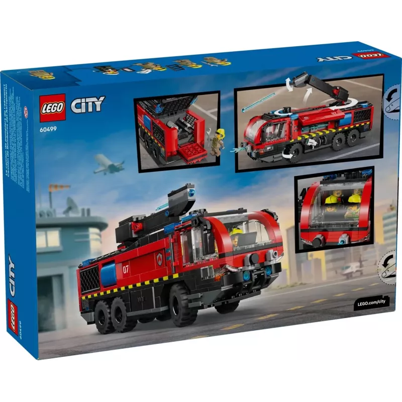 LEGO CITY 60499 Veículo de bombeiros do aeroporto