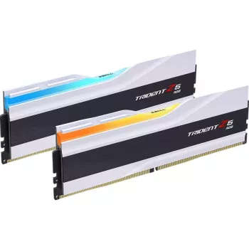 DIMM 32 GB DDR5-6000, memória branca, F5-6000J2836G16GX2-TZ5RW, Trident Z5 RGB, INTEL XMP