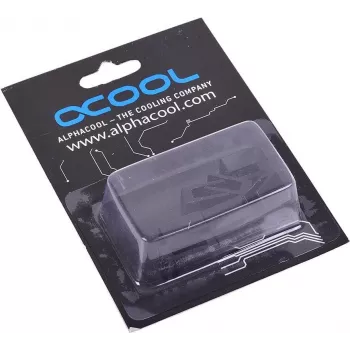 Alphacool dissipador de calor de alumínio para GPU RAM 7x7mm - preto 10 unid. (17156)