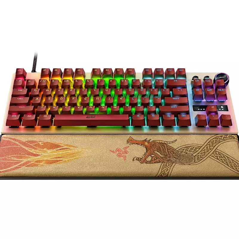 Razer Huntsman V3 Pro Tenkeyless | Teclado gaming | Com fios | US | Counter-Strike 2 Edition | USB Type-C | Razer Analog Optical Switch Gen-2