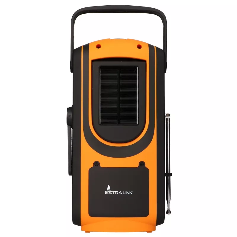 Extralink Power Ranger EPS-6000 | powerbank | 6000mAh, rádio FM, luz LED, dínamo, painel solar