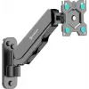 Suporte de parede para TV ONKRON G120-B para televisores de 13–34 polegadas, preto, inclinável e orientável