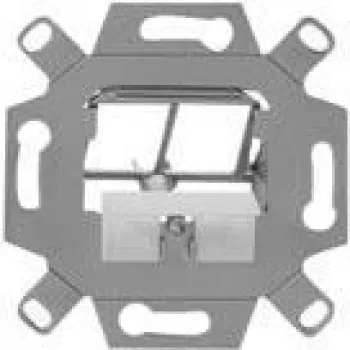 Rutenbeck UM-MA-KS 2 Up adaptador de encastrar para 2 módulos Keystone/UM