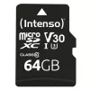 Cartão de memória Intenso 64 GB MicroSDXC UHS-I Class 10 3433490