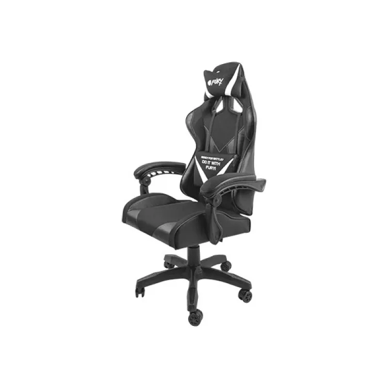 Cadeira gaming universal FURY Avenger L com assento acolchoado preta