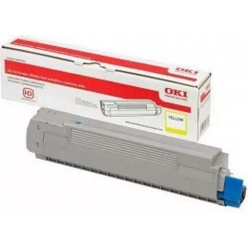 Toner 46443101 para C833/843 10K amarelo