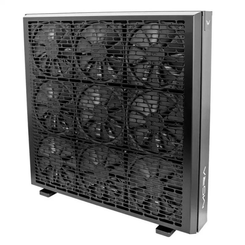 Radiador Watercool MO-RA IV 600 preto — suporta ventoinhas de 120 mm