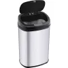 Balde do lixo LAMART LT8021 Aço inoxidável com pedal, sensor de movimento, 30 L, 34×25×54 cm