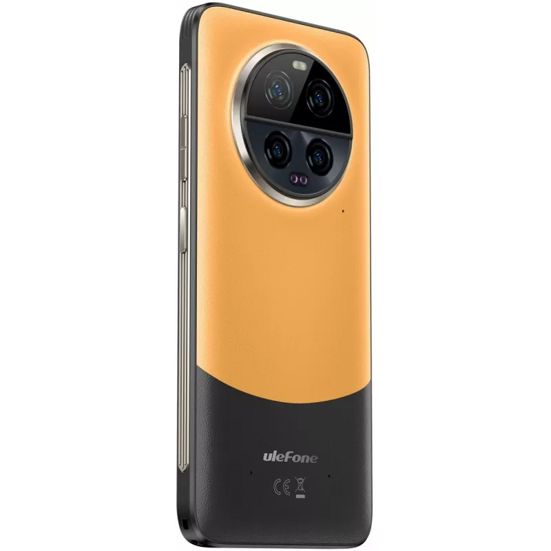Smartphone robusto UleFone Armor 23 Ultra 5G – 12 GB RAM, 512 GB de armazenamento, laranja