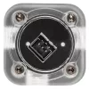 Medidor de caudal Barrow SLFV2-RGB B – sensor de caudal ARGB, preto