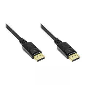 Alcasa DisplayPort/DisplayPort - 5 m - DisplayPort - DisplayPort - macho - macho - dourado - preto (4810-050G)