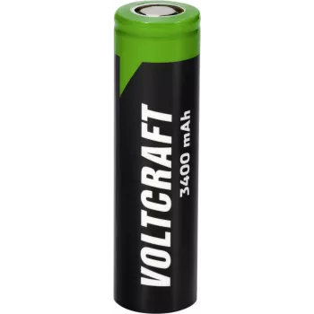 Voltcraft VC-18650 bateria especial 18650 Flat-Top lítio 3,6 V 3400 mAh (VC-16621020)